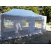 GAZEBO 3x6 M Estensibile Tela OXFORD PVC IMPERMEABILE - FIERE FESTE SAGRE MANIFESTAZIONI